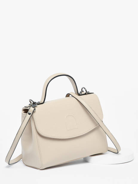 Sac BandouliÃ¨re Balade Cuir Etrier Beige balade EBAL046M vue secondaire 2