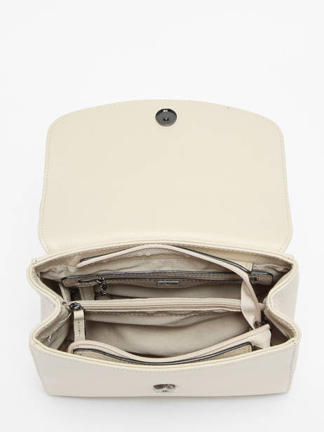 Sac BandouliÃ¨re Balade Cuir Etrier Beige balade EBAL046M vue secondaire 3