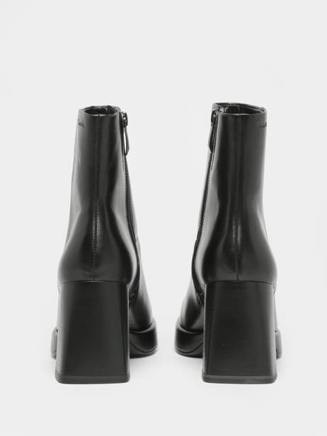 Bottines Ã  Talon En Cuir Tamaris Noir women 41 vue secondaire 4