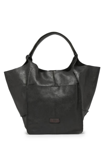 Sac PortÃ© Ã©paule Heritage Cuir Biba Noir heritage HOM1L