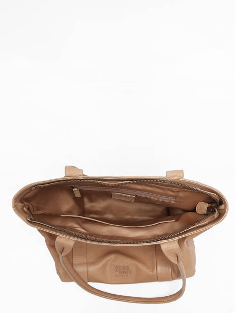 Sac PortÃ© Ã©paule Basilic pepper Beige smart BSMA06 vue secondaire 3