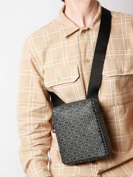 Sac BandouliÃ¨re Calvin klein jeans Noir must K509231 vue secondaire 1