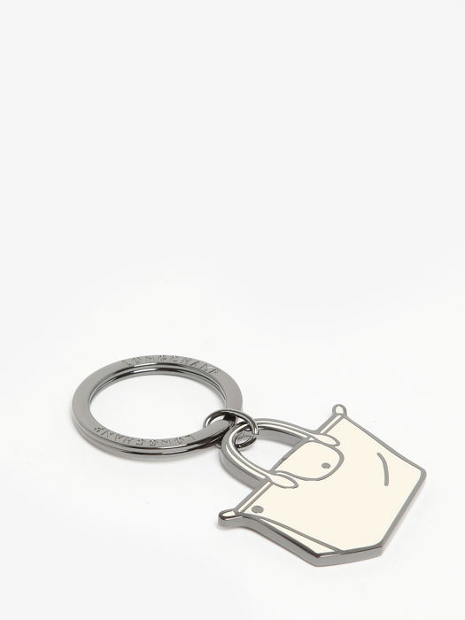 Longchamp Metal Porte clÃ©s Beige