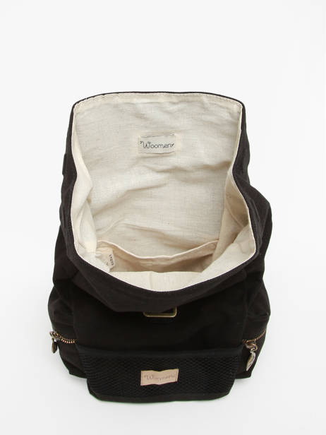 Sac Ã  Dos Rolltop S Narcisse Woomen Noir narcisse WNAR04 vue secondaire 3
