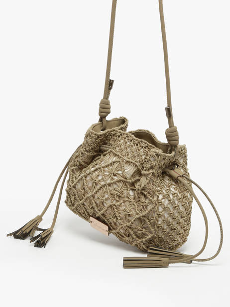 Sac BandouliÃ¨re Tanaisie Jute Woomen Vert tanaisie WTAN07 vue secondaire 2