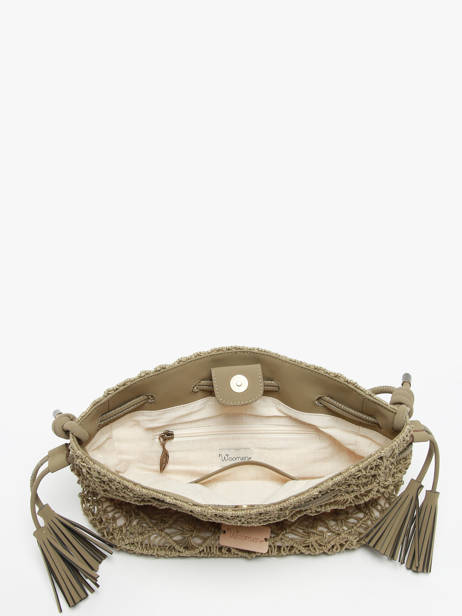 Sac BandouliÃ¨re Tanaisie Jute Woomen Vert tanaisie WTAN07 vue secondaire 3