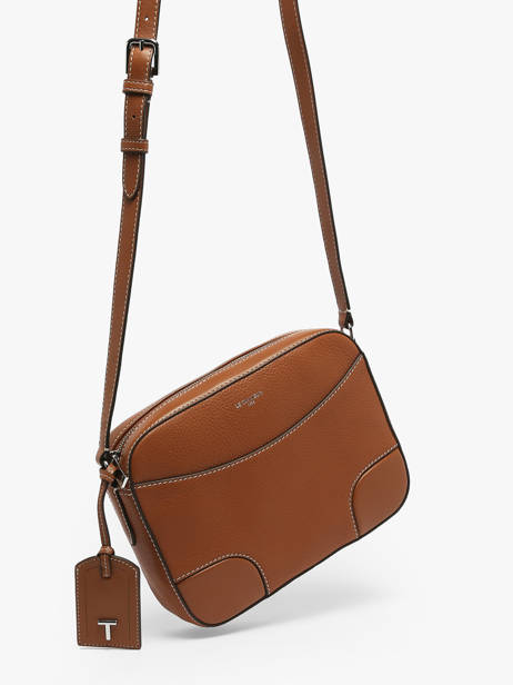 Sac BandouliÃ¨re Romy Cuir Le tanneur Marron romy TROM1112 vue secondaire 2