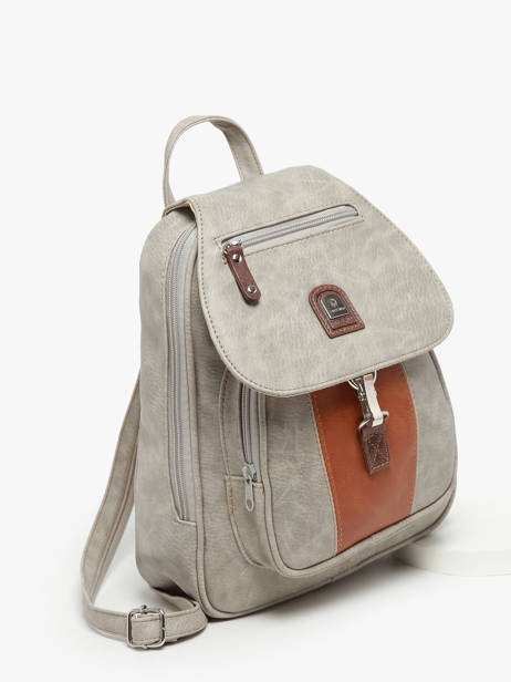 Sac Ã  Dos Miniprix Gris basic DD25 vue secondaire 2