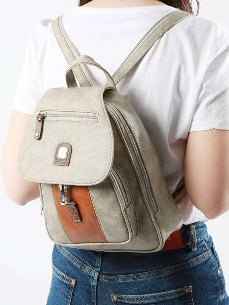 Sac Ã  Dos Miniprix Gris basic DD25 vue secondaire 1