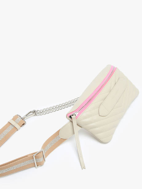 Sac Ceinture Coachella MatelassÃ© Cuir Marie martens Beige coachella VLQ vue secondaire 2