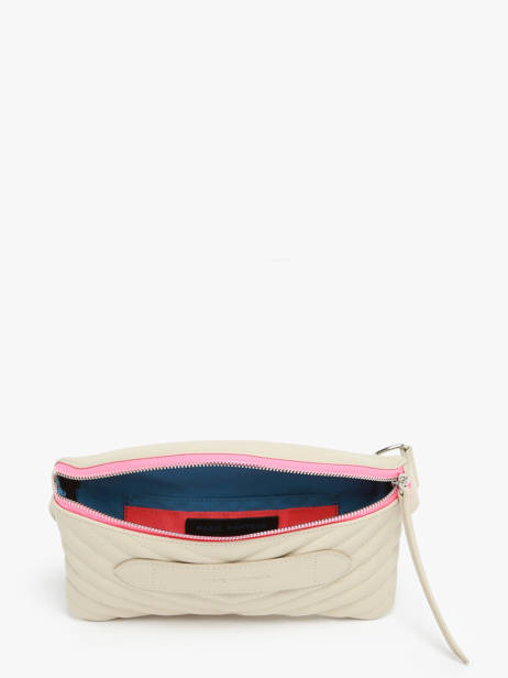 Sac Ceinture Coachella MatelassÃ© Cuir Marie martens Beige coachella VLQ vue secondaire 3