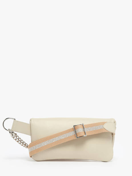 Sac Ceinture Coachella MatelassÃ© Cuir Marie martens Beige coachella VLQ vue secondaire 4