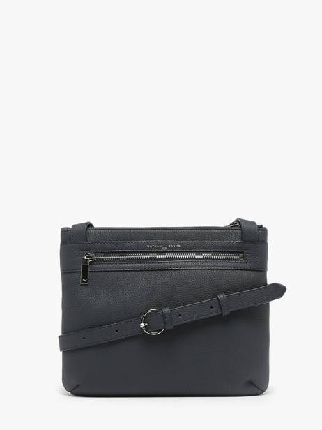 Sac BandouliÃ¨re Napoli Cuir Nathan baume Bleu n city 2 vue secondaire 4
