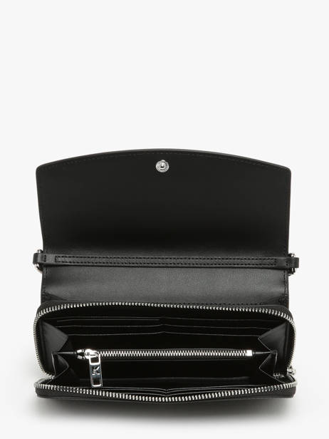 Sac BandouliÃ¨re K/circle Cuir Karl lagerfeld Noir k circle 241W3219 vue secondaire 3