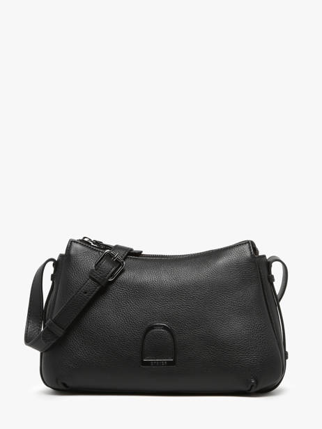 Sac BandouliÃ¨re Balade Cuir Etrier Noir balade EBAL13