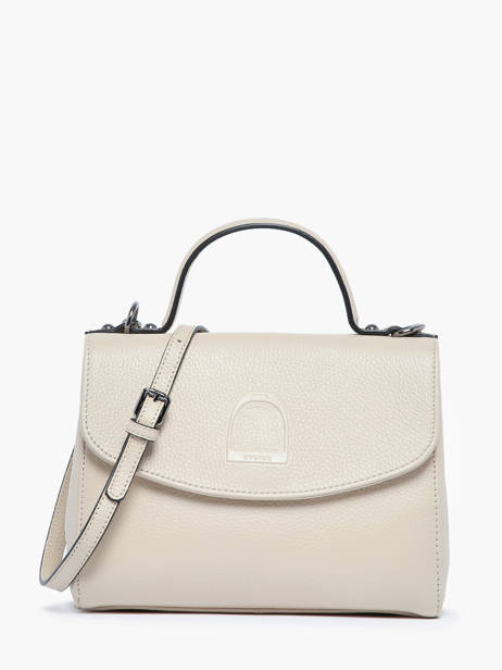 Sac BandouliÃ¨re Balade Cuir Etrier Beige balade EBAL046M