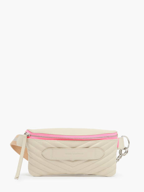 Sac Ceinture Coachella MatelassÃ© Cuir Marie martens Beige coachella VLQ