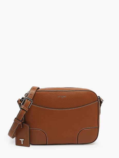 Sac BandouliÃ¨re Romy Cuir Le tanneur Marron romy TROM1112