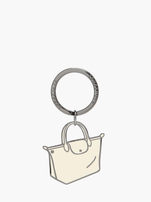 Longchamp Metal Porte clÃ©s Beige