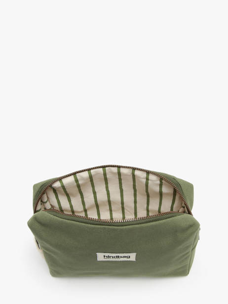 Toiletry Kit Hindbag Green best seller LEON other view 1