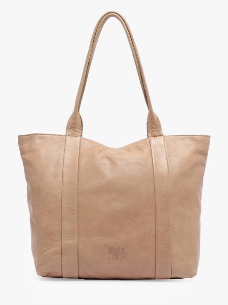 Sac PortÃ© Ã©paule Basilic pepper Beige smart BSMA06