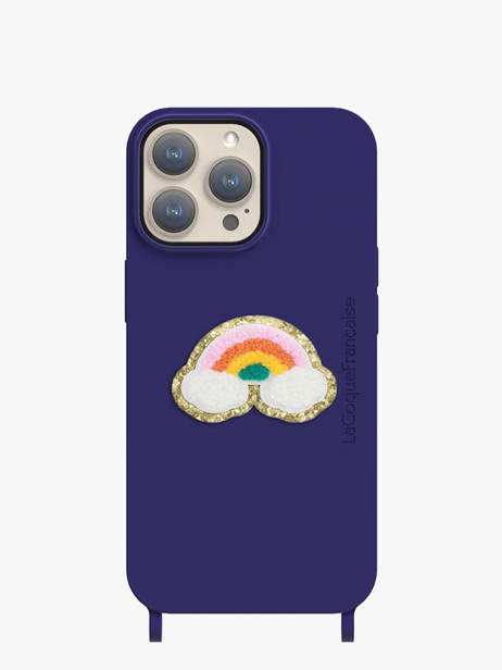 Patch Pour Coque TÃ©lÃ©phone Arc-en-ciel La coque francaise Multicolore accessoires LE314657 vue secondaire 1
