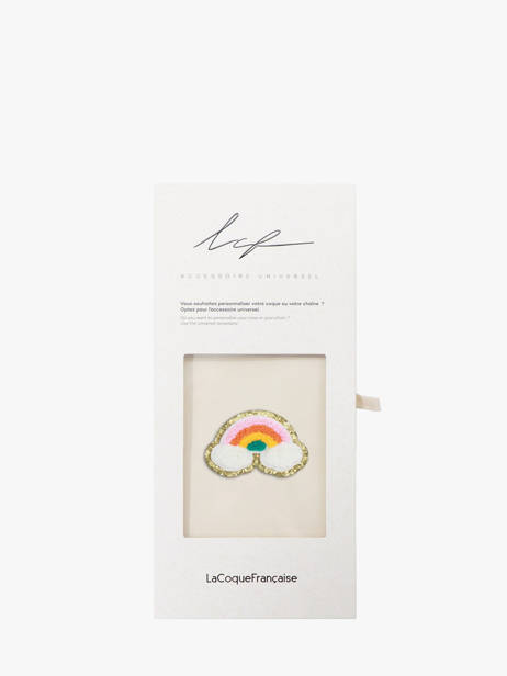 Patch Pour Coque TÃ©lÃ©phone Arc-en-ciel La coque francaise Multicolore accessoires LE314657 vue secondaire 2