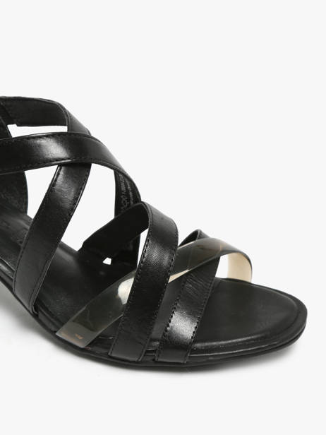 Sandales Ã  Talon En Cuir Tamaris Noir women 42 vue secondaire 1