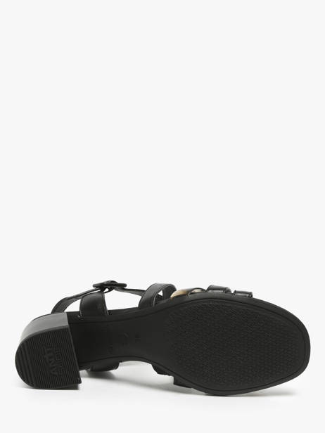 Sandales Ã  Talon En Cuir Tamaris Noir women 42 vue secondaire 4