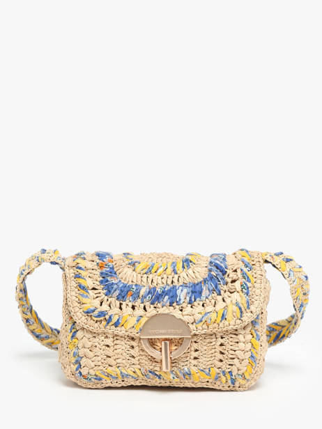 Sac BandouliÃ¨re Moon Raphia Vanessa bruno Multicolore moon raphia 41V40326