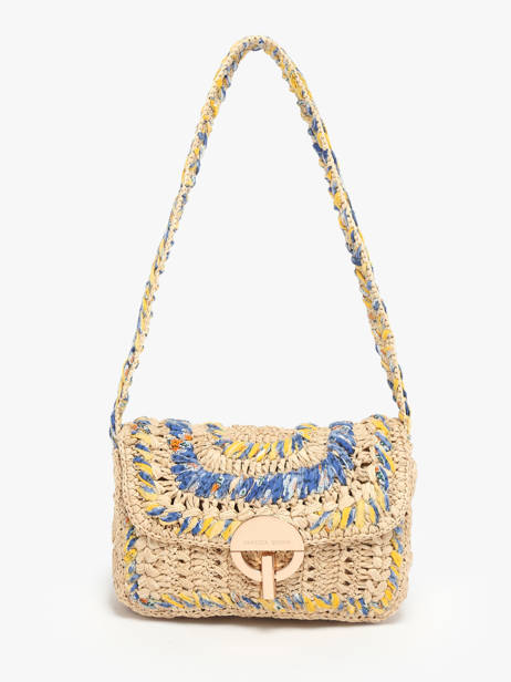 Sac BandouliÃ¨re Moon Raphia Vanessa bruno Multicolore moon raphia 41V40326 vue secondaire 2