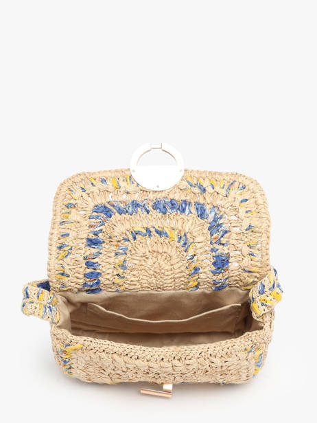 Sac BandouliÃ¨re Moon Raphia Vanessa bruno Multicolore moon raphia 41V40326 vue secondaire 3