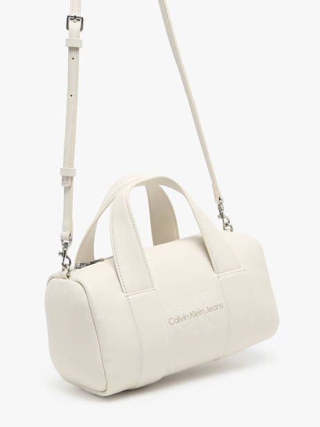Sac BandouliÃ¨re Sculpted Calvin klein jeans Beige sculpted K612378 vue secondaire 2
