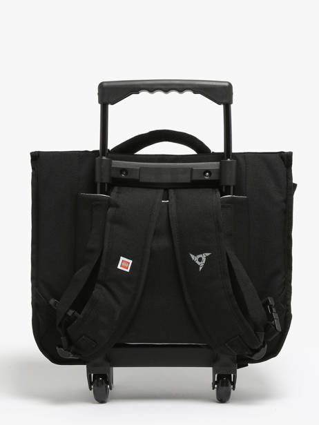 Cartable Ã  Roulettes 2 Compartiments Lego Noir ninjago prime empire 21 vue secondaire 5
