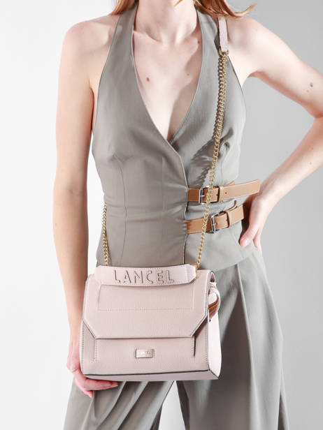 Sac Ã  Main M Ninon Cuir Lancel Rose ninon A09222 vue secondaire 1