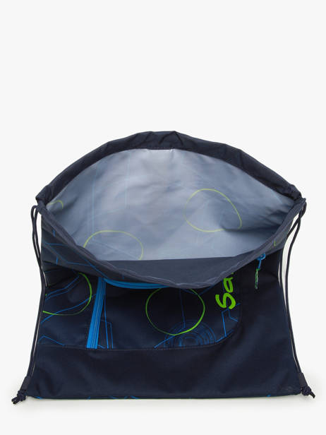 Sac De Sport Satch Bleu gym bag SPO1 vue secondaire 3