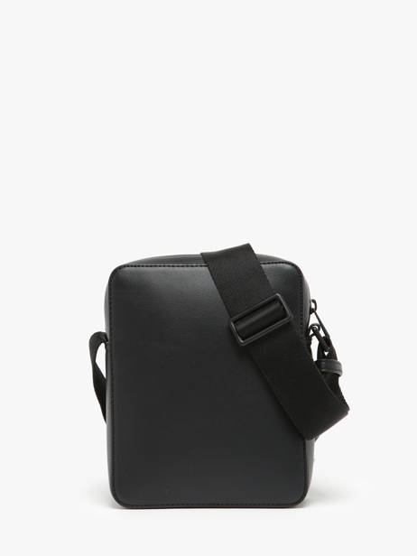 Sac BandouliÃ¨re Tommy hilfiger Noir monogram AM12677 vue secondaire 4