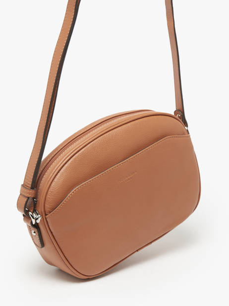 Sac BandouliÃ¨re Confort Cuir Hexagona Marron confort 469993 vue secondaire 2