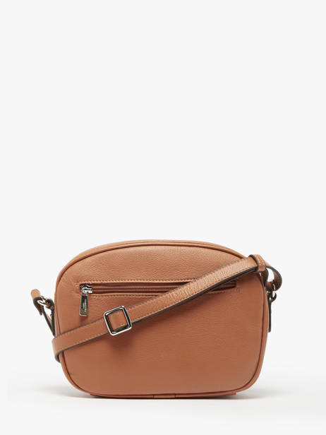 Sac BandouliÃ¨re Confort Cuir Hexagona Marron confort 469993 vue secondaire 4