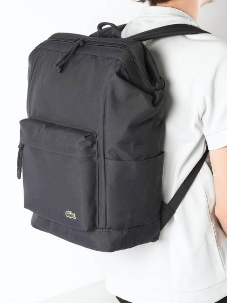 Sac Ã  Dos Business Lacoste Bleu neo croc NU4598NE vue secondaire 1