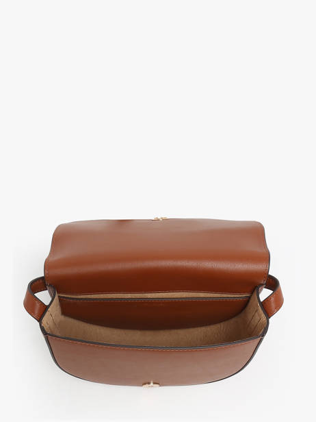 Sac BandouliÃ¨re Anstey Cuir Lauren ralph lauren Marron anstey 31950130 vue secondaire 3