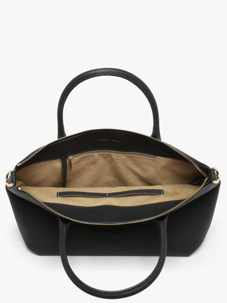 Sac à Main Tina Cuir Nathan baume Noir victoria 87 vue secondaire 3