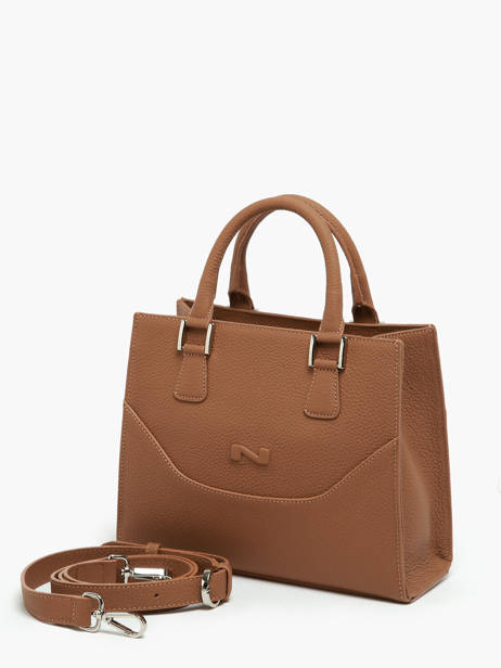 Sac PortÃ© Main ChloÃ© Cuir Nathan baume Marron event 6 vue secondaire 2