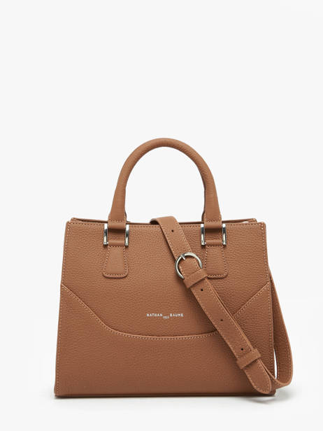 Sac PortÃ© Main ChloÃ© Cuir Nathan baume Marron event 6 vue secondaire 4