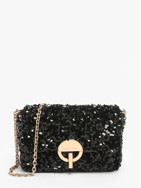 Moyen Sac BandouliÃ¨re Moon Ã  Sequins Vanessa bruno Noir moon 39V40533