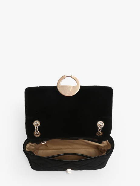 Moyen Sac BandouliÃ¨re Moon En Velours Vanessa bruno Noir moon 42V40533 vue secondaire 3