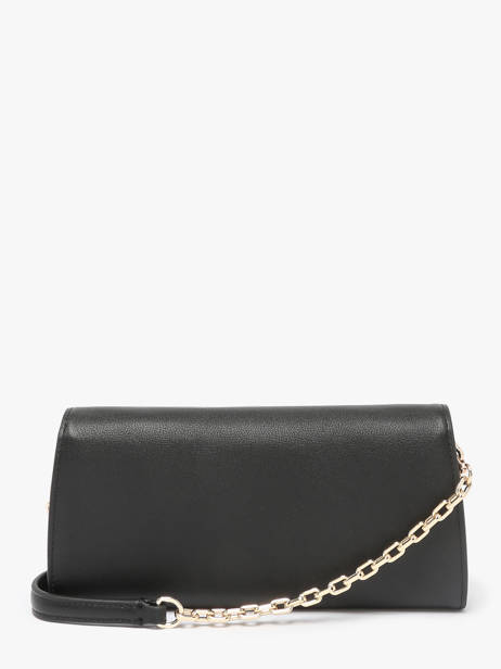 Sac BandouliÃ¨re K Signature Cuir Karl lagerfeld Noir k signature A1W32068 vue secondaire 4