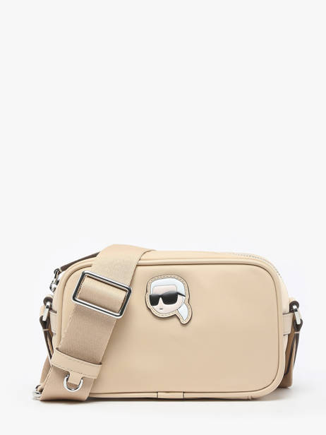 Sac BandouliÃ¨re K Ikon Nylon Karl lagerfeld Beige k ikon A1W30127