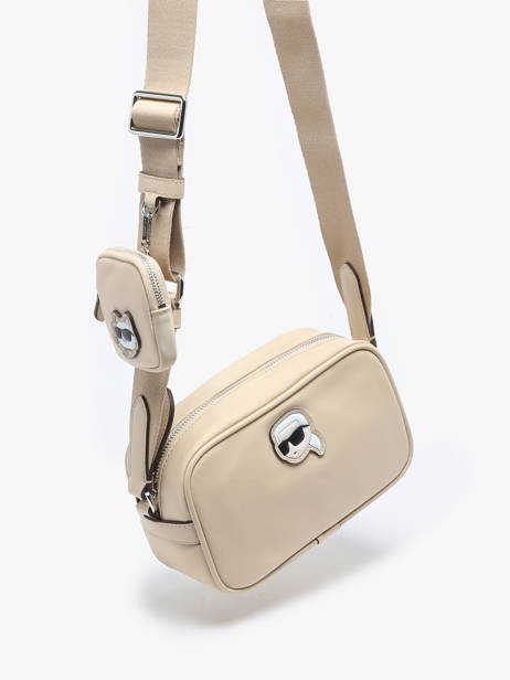Sac BandouliÃ¨re K Ikon Nylon Karl lagerfeld Beige k ikon A1W30127 vue secondaire 1