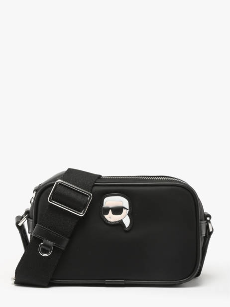 Sac BandouliÃ¨re K Ikon Nylon Karl lagerfeld Noir k ikon A1W30127